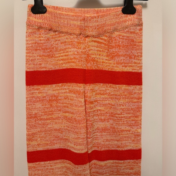 YLLW the Label Marigold Wrap Set - Orange Knit - Size M - Picture 12 of 16